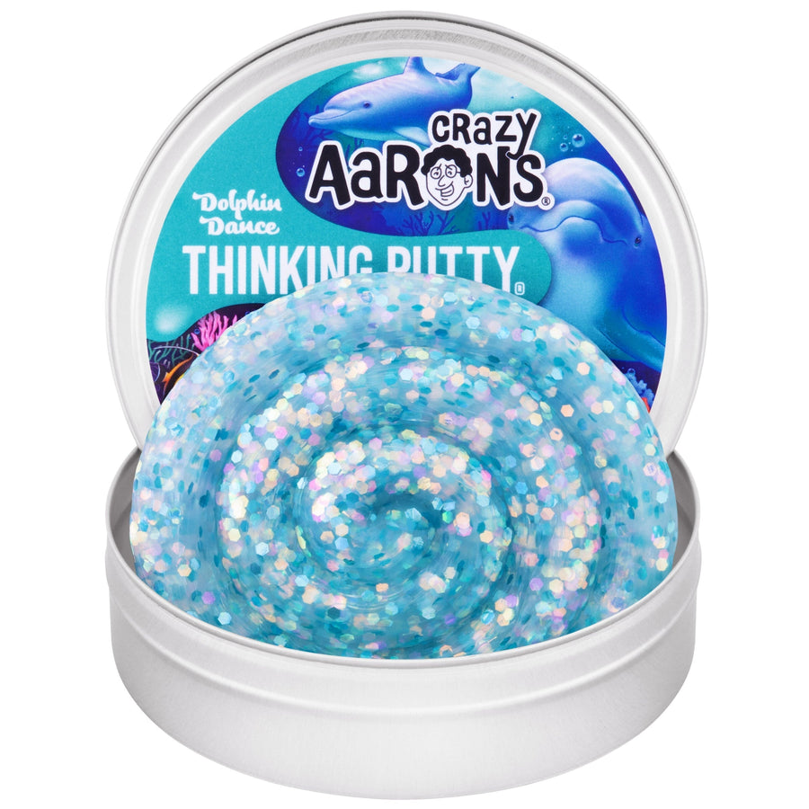 Dolphin Dance - 3.5" Thinking Putty Tin M7